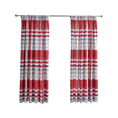 Outdoor Semi Sheer Curtain Pair