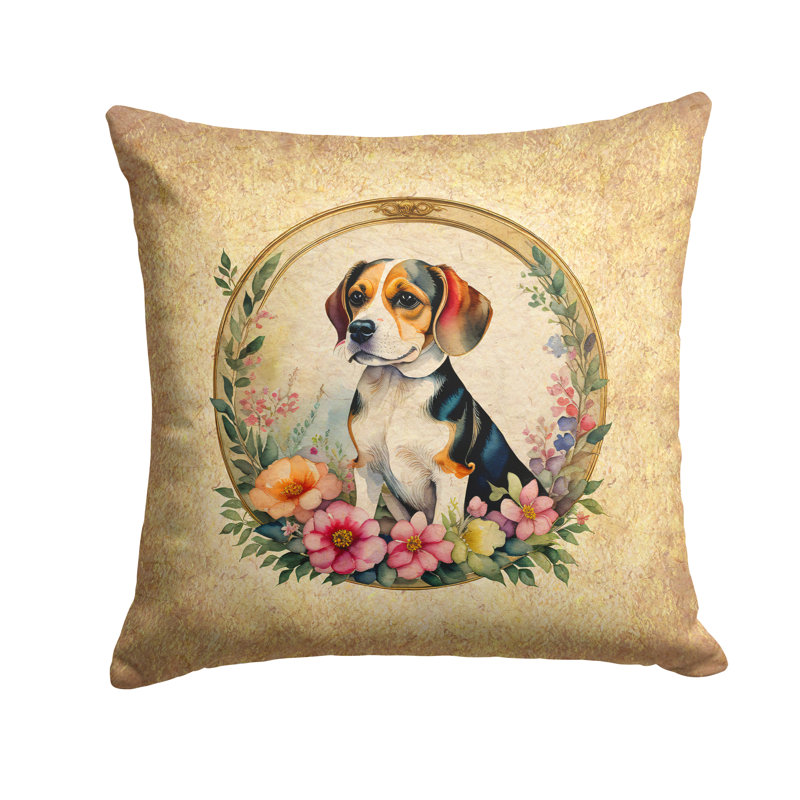 Outdoor Throw Pillow, 14" H x 14" W x 3" D