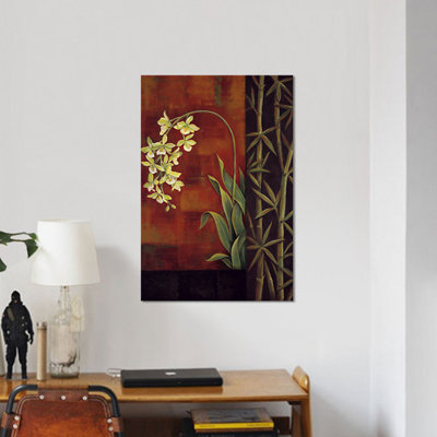 « green orchidée », reproduction d’art sur toile