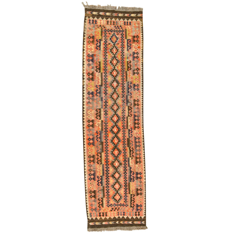 Tapis rouille de haute qualité noué à la main