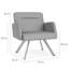 Fauteuil de réception en osier Willow-56005082-56005090