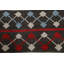 Tapis oriental tribal à motif géométrique abstrait 8 x 10