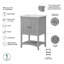 Meuble-lavabo double 24 po -206814600