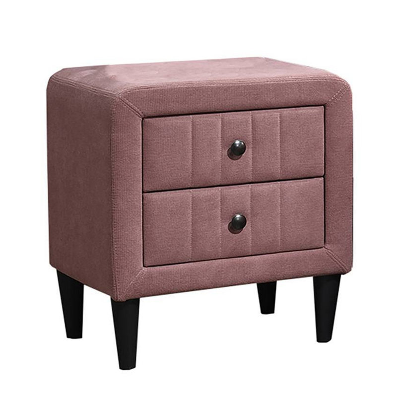 Healy 2 - Drawer Nightstand, Pink