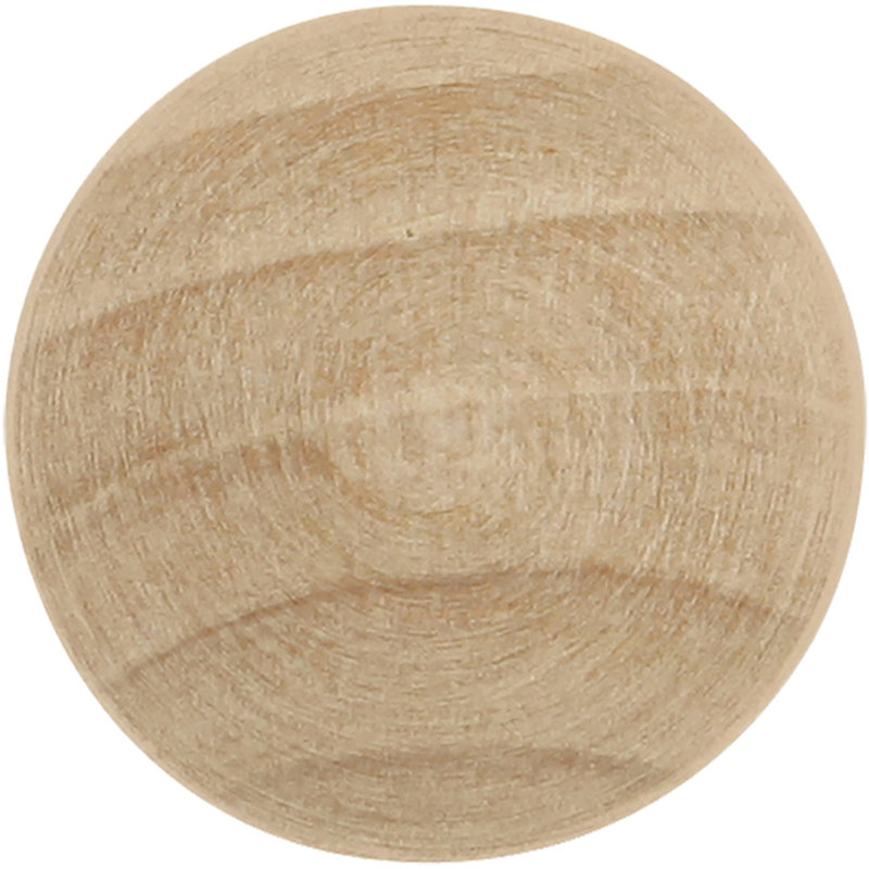 Natural Woodcraft Kitchen Cabinet Handles, Solid Core Drawer Pulls for Cabinet Doors, 3-1/2"