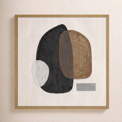 Inola "Neutral Stones III" Wall Art