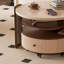 Ensemble de tables basses rétro à blocs de couleurs-212616895-212616892