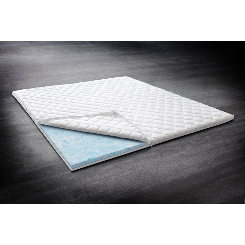 Cowarts 7cm Gel Memory Foam Mattress Topper, 120cm x 200cm