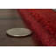 Tapis rouge/brun en laine wheeler Cirro-4240510