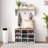 Versatile Coat Rack And Shoe Bench Set For Organized Entryways And Mudrooms