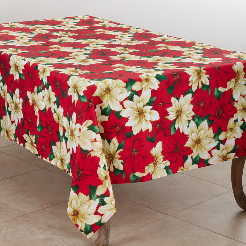Nappe de noël Kellems, 180 po x 70 po