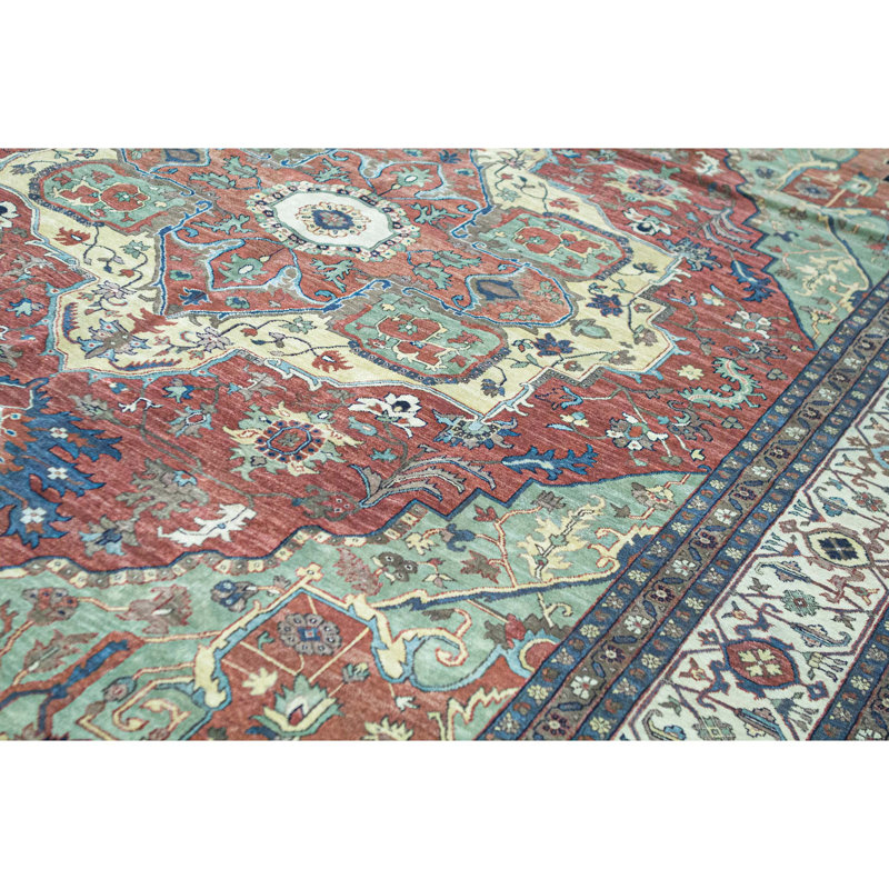 Bakshahesh Hand Knotted Wool Oriental Area Rug