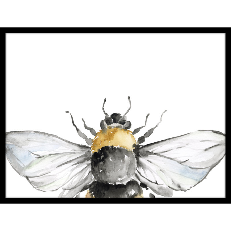 " The Big Bee " Painting Print, 42" H x 52" W x 2" D