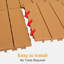 Carnet Plastic Interlocking Deck Tile-1393091086-1393091085