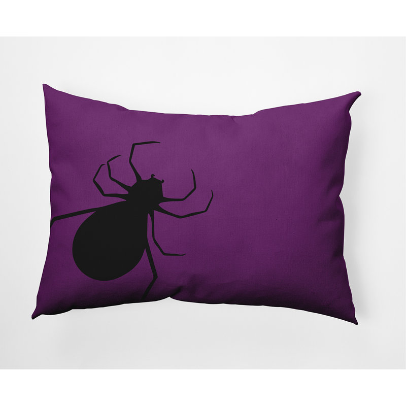 Coussin décoratif Big Spider, Mauve