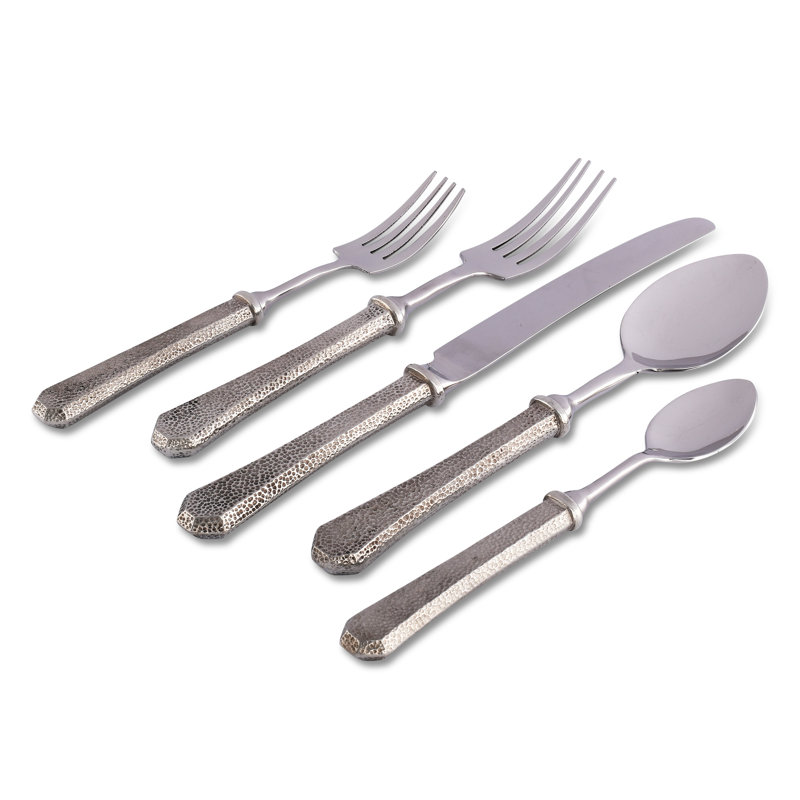 Arche Of Bees 5 - Piece Stainless Steel Flatware Set - Service for 1