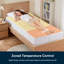 Protège-matelas chauffant en microfibre Serta avec 10 niveaux de chauffage-120242116