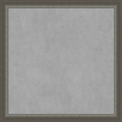 Domus Dark Silver Framed Magnetic Organization Board