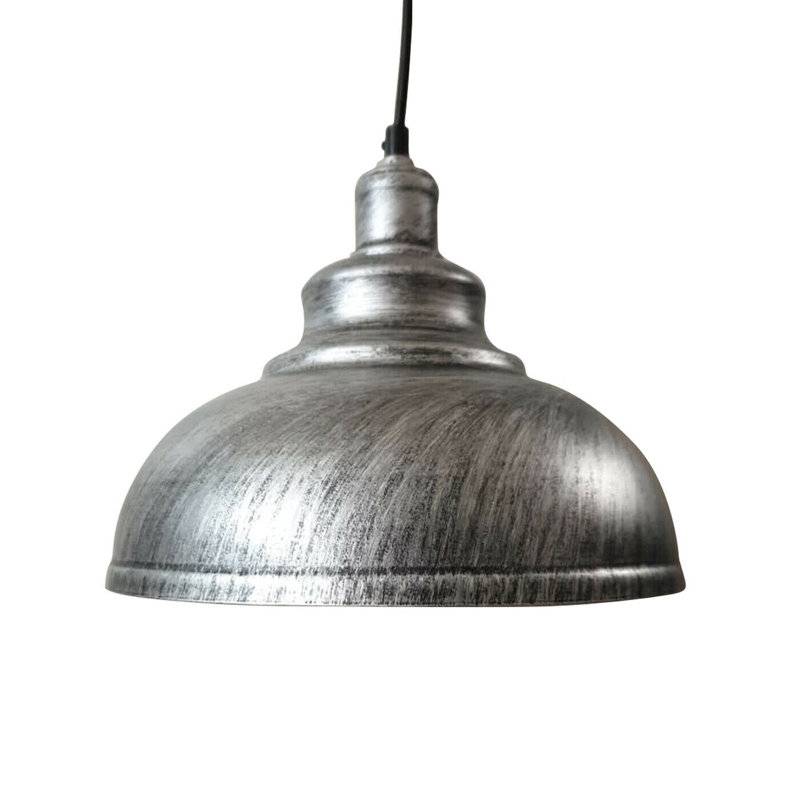 Kucharski 1 - Light Pendant, Brushed Silver, Black