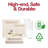 Ivory Square Plastic Wedding Value Set - 30 Settings