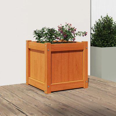 Brieuc Wood Planter Box