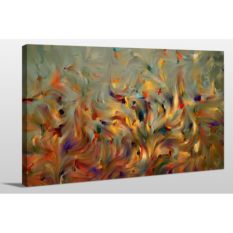 " Faith, Not Emotion " by Mark Lawrence, 24" H x 40" W x 1.5" D, Wrapped Canvas