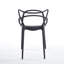 Chaise en plastique 4 pièces-939564766