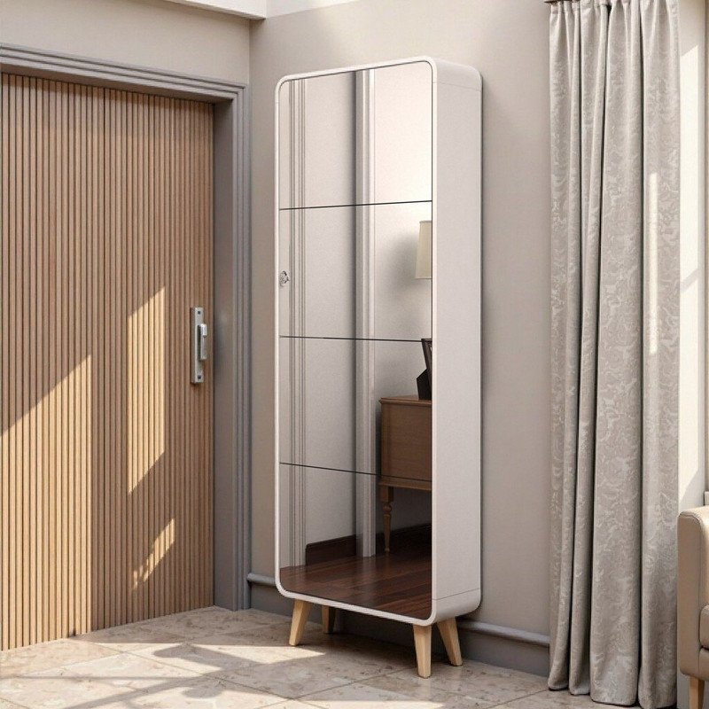 Armoire à chaussures Mirror Doors Design, durable et de haute qualité