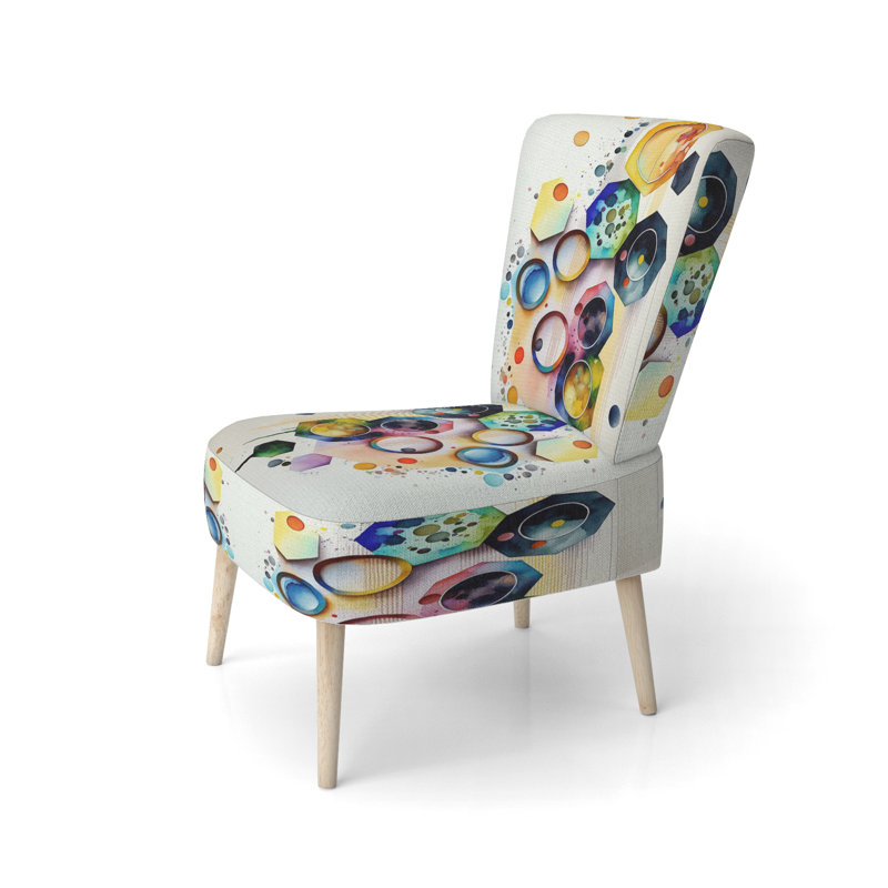 Chaise d'appoint rembourrée Kropa