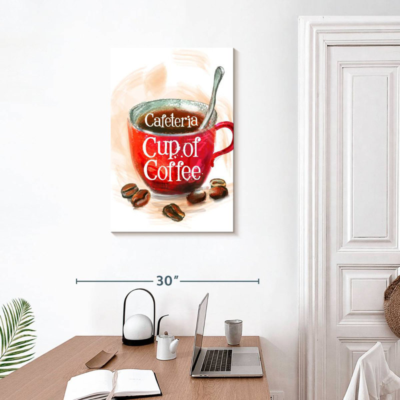 Yarlin Cafeteria Coffee Sign, 30" H x 20" W
