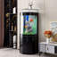 Aquariums semi-circulaires à filtre inférieur avec barre supérieure-439168962-439168965