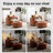 Oversized Verona With Ottoman, Wide Chaise Lounge Chair Indoor, Modern Armchair With Pillow, Chenille Comfy Chairs For Bedroom, Living Room-124346179