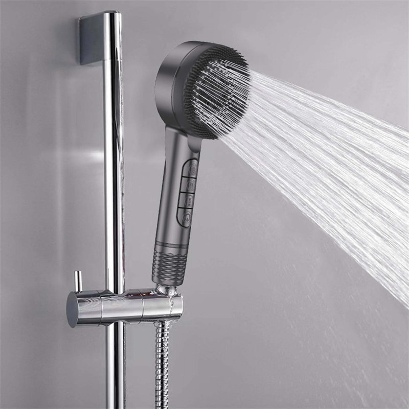 Rain Handheld Shower Head, Grey