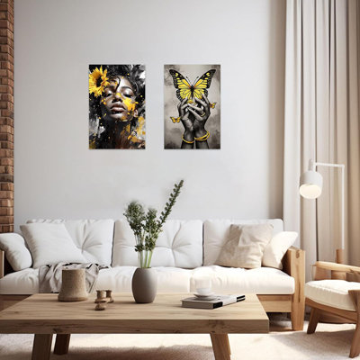 2 Piece Wrapped Canvas Set