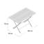Rectangular Folding Outdoor Dining Table , 120cm cm W 70cm cm D