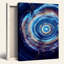«Abstract Cosmic Agate», ensemble de 1 reproduction d'art sur toile tendue sur toile-2132015998