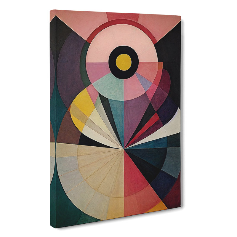 An Abstract Art Painting No.2 - Wrapped Canvas Print, 76cm H x 50cm W x 3cm D