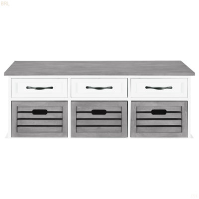 And Weathered  3-Drawer Storage