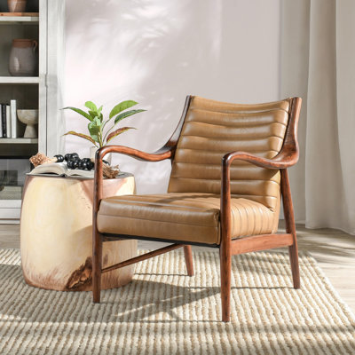  Kenneth Leather Club Chair