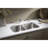 Carthage 32'' L Undermount Double Bowl Stainless Steel Kitchen Sink