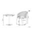 Muldrow 2 - Person Patio Dining Set Square Table with Cushions Included