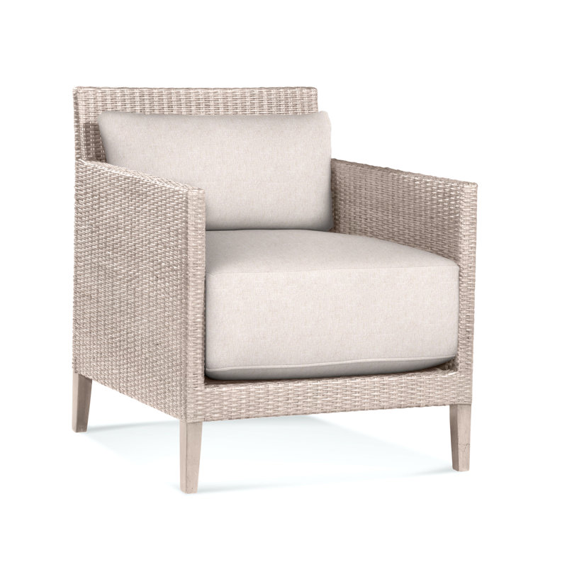 Fauteuil Beryl, Performance blanc sucre; 0863-91, Bisque