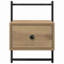 35cm W Manufactured Wood Bedside Table-1330946241