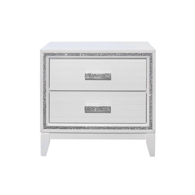 Table de chevet almeria, Blanc