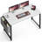 47" Computer Desk with Metal Frame, Waterproof Surface & Storage Bag – Ideal for Office Use-958896036-958896037