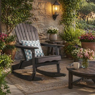 Chaise à bascule Malibu Adirondack