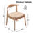 Wooden & Rattan Dining Set-1151454542