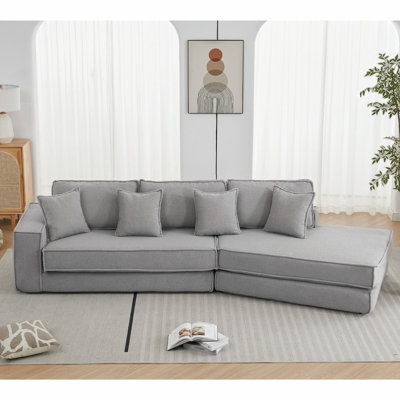 Bismark 133‘’W Convertible Sleeper Sofa