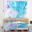 Tapisserie abstraite, bleu clair, ciel orageux-28496733