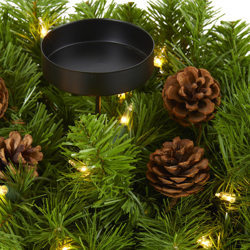 Pine Candelabrum Arrangement